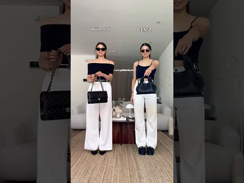 Millennial vs Gen-Z? 💞 Which style boosts your confidence the most? Vote below ✨ #styleconfidence