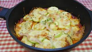 Con esta receta fácil no querras cocinar el calabacín de otra forma, Sartenada de calabacín
