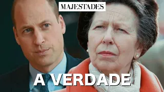 A VERDADE sobre o relacionamento da princesa ANNE com o príncipe WILLIAM