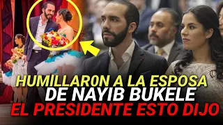😱 Esto no lo sabias del presidente Nayib bukele y su Esposa Gabriela de bukele 😱 impresionante.
