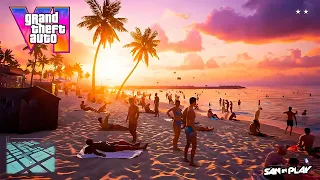 PREOCUPANTE! GAMEPLAYS do GTA 6 Viralizam na INTERNET... - Feitas com IA Google VEO 3 (Veja) #gta6