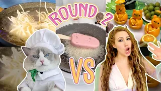 DESMINTIENDO 26 HACKS Y RECETAS DEL GATITO VIRAL ROUND 2