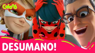 O DRAMA DE LADYBUG, PERDEU TUDO! (STRIKEBACK) | MIRACULOUS 4ª TEMPORADA | Mundo Gloob