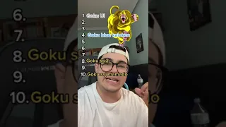 🤯 TOP 10 GOKUS 💥