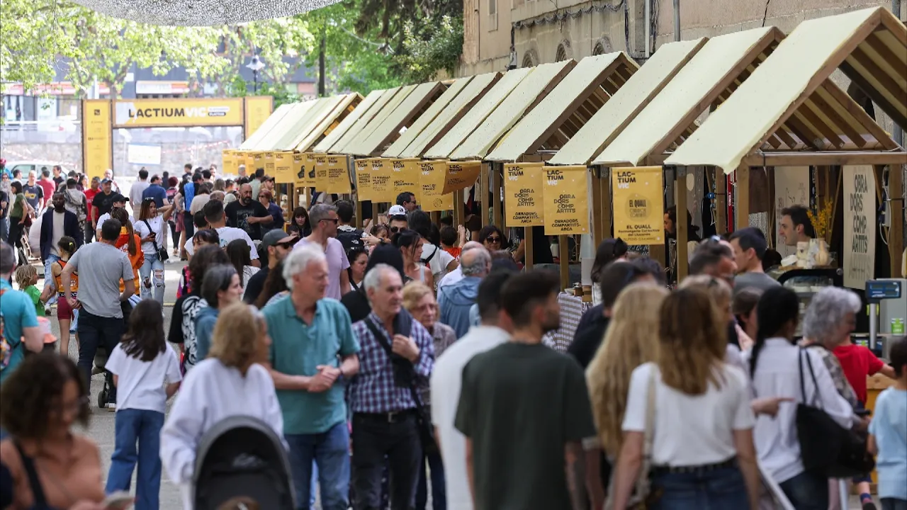 El Lactium de Vic torna a ‘quallar’ en vendes i en nombre de públic