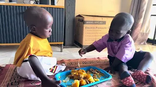 Diddas and Don trying kato go for their first time in Town