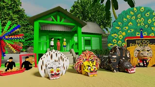 BARONGAN DAN REOG MBABAR DI DEPAN RUMAH