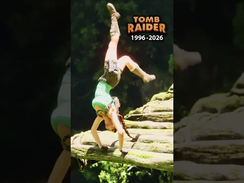 Tomb Raider Remake Handstand Comparison (1996-2026)