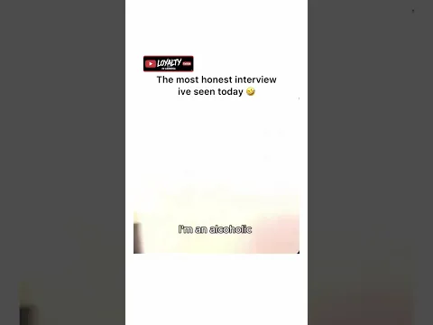 ￼The most honest interview I’ve seen all day