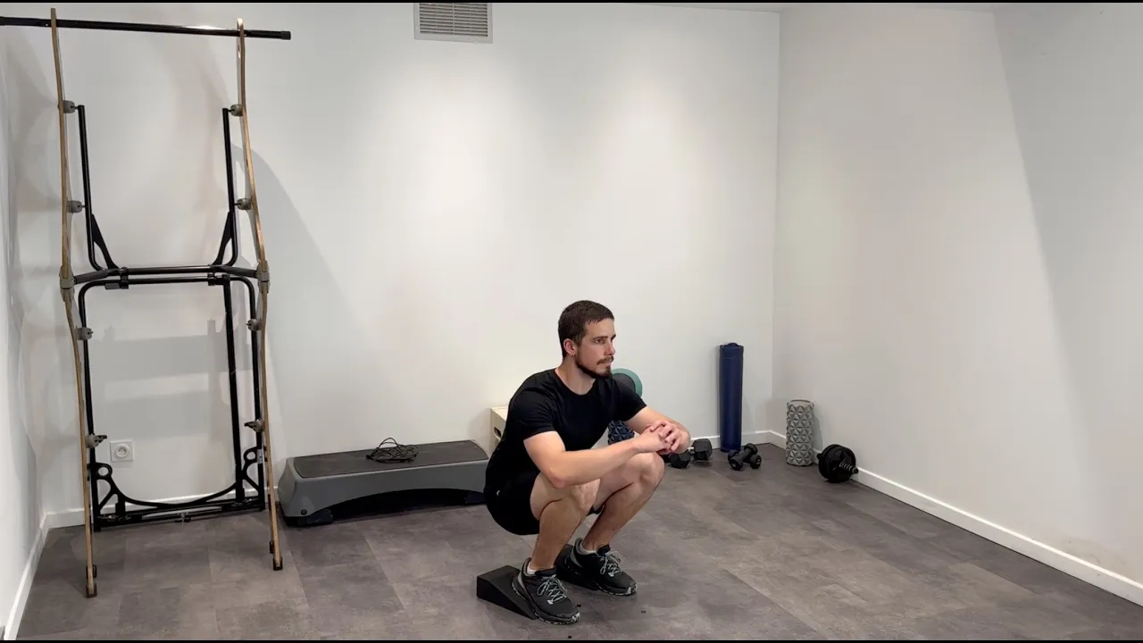Image Air squat talons surélevés