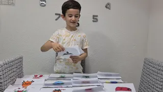 Folding paper drawings