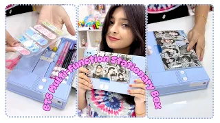 BTS Themed Multi-Compartment Big Pencil Pen Stationery Box for K-Pop Lovers! 💜 | Angroos Minis