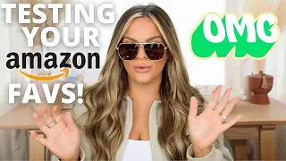 TESTING YOUR AMAZON FASHION FAVS! | Casey Holmes