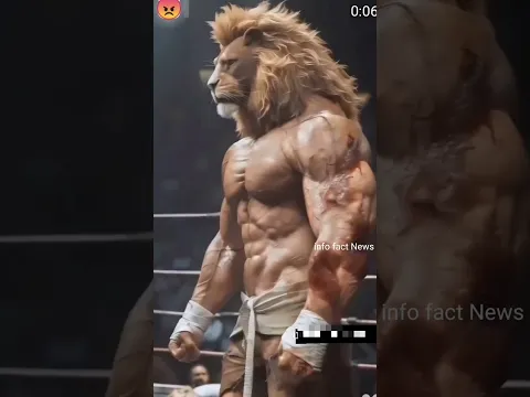 ये Lion क्यों इतना ज्यादा Famous है ?🤯🤔 By info fact News