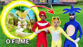 SONIC.EXE, TAILS E KNUCKLES DA VIDA REAL O FILME 2 COMPLETO ( VIDEO DE 1 HORA - PART 2 )