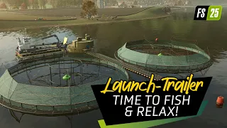 Farming Simulator 25: Highlands Fishing | Launch Trailer (FS25)