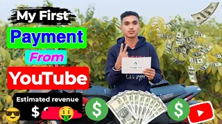 My First YOUTUBE PAYMENT Received 🤑 || कभी सोचा नहीं था इतने पैसें मिलेंगे 💸 || YouTube Earnings