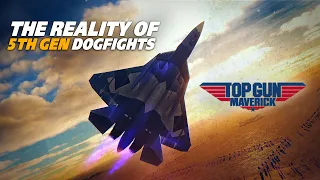 This Is How the Top Gun Su-57 Dogfight Would Have Really Gone Down | Top Gun 2 Maverick | DCS |