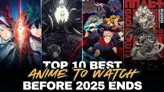 I Watched 100 Animes in 2025 So You Don't Have To