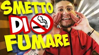 SMETTO DI FUMARE ..