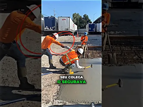 Ele Tentou Fazer Um Buraco No Concreto E Algo Inesperado Aconteceu #shorts