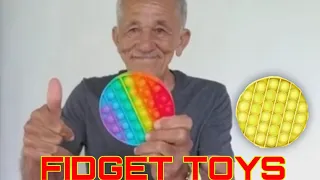 GANHEI DOIS FIDGET TOYS/POP IT 😀😀