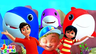 Laughing Baby Shark + More Nursery Rhymes By Kids TV