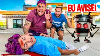 O CAPPUCCINO ASSASINO BATEU NO JHONIC E FUGIU *ele foi parar no hospital   😨
