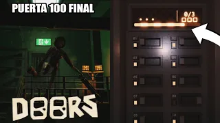COMO PASARSE LA PUERTA FINAL 100 DOORS EN ROBLOX