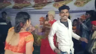 #video विष्णु राज के लड़के के छठिहार में विनिता विश्वकर्मा और विष्णु राज खूब डांस किए