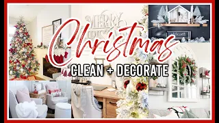 CHRISTMAS CLEAN & DECORATE WITH ME 2021 | CHRISTMAS DECORATING IDEAS