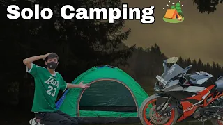 KTM BIKE 😱 NIGHT SURVIVE CHALLENGE 🔥 || For 24 hrs ❤️ || #ktmbike || #vlog || #nightsurvival 