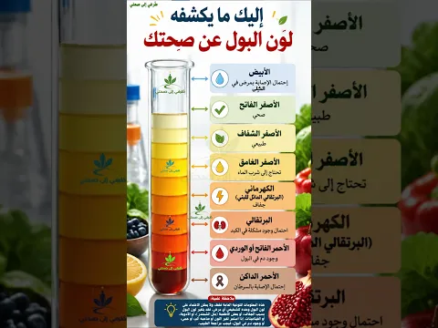 إليك ما يكشفه لون البول عن صحتك