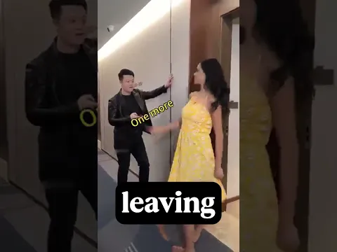 This girl showed her husband a black dress, then h