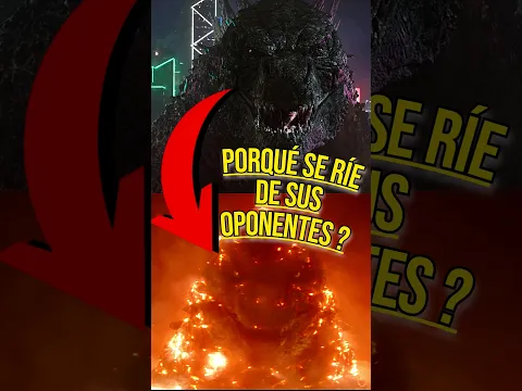 Porqué GODZILLA les SONRIE a sus oponentes ? #godzilla #monsterverse #shorts #shortvideo #hbomax