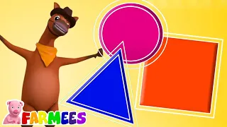 Chanson des formes vidéos éducatives pour les enfants