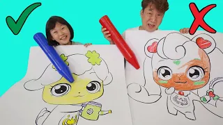 캐치티니핑 3마커 챌린지 Drawing 3 Marker Challenge | LimeTube 라임튜브