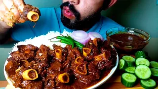 EID SPECIAL SPICY  MUTTON CURRY || RICE WITH CHILLI EATING VIDEO||#HungryPiran