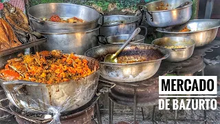 Las comidas del MERCADO BAZURTO en CARTAGENA