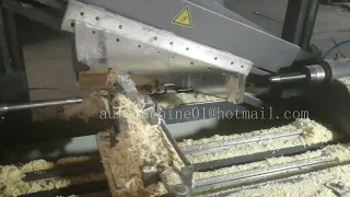 garden tools handle making machinery , garden shovel handle machine , Turned Tools wooden handle