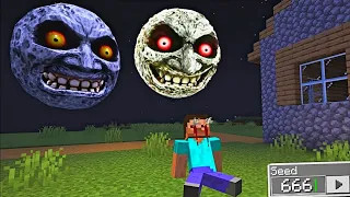 i Found Scary LUNAR MOON in Minecraft 😱 | Lunar Moon in Minecraft | ‎@anutalk5710  