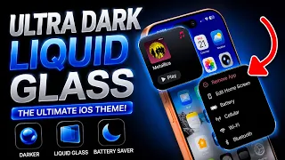iOS 26 - Turn On (ULTRA DARK) Liquid Glass on iPhone!