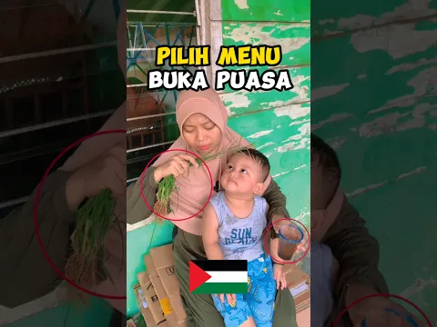 palestina buka puasa dengan rumput dan air kotor !