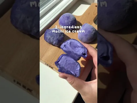 Making Mochi Ice Cream with only 2 Ingredients
