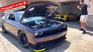 FIRST DRIVE "NOT STREET LEGAL" $150k 2021 Dodge Challenger DragPak 1 OF 50 MADE! *Super Rare*