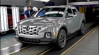 New Hyundai SANTA CRUZ 2022 - PRODUCTION plant in USA (this is how it's made)