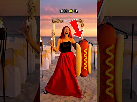 Mira Cambió El Vestido De Boda De Rumi Por Un Disfraz De Salchicha😵‍💫 #rumi #humor #kpop #kpopedit