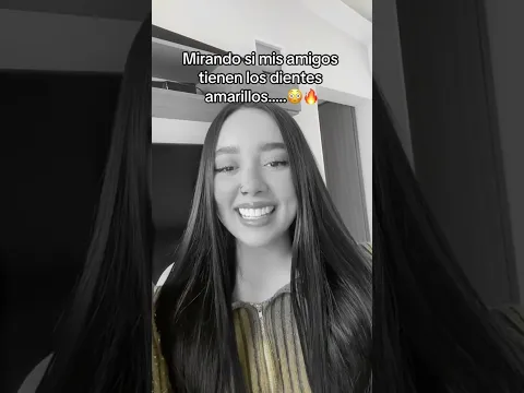 Mis amigos tienen los dientes amarillos 😱😳