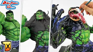 Como hacer a VENOM HULK Escultura de Plastilina escolar || Drawvengers #2 || DibujAme Un
