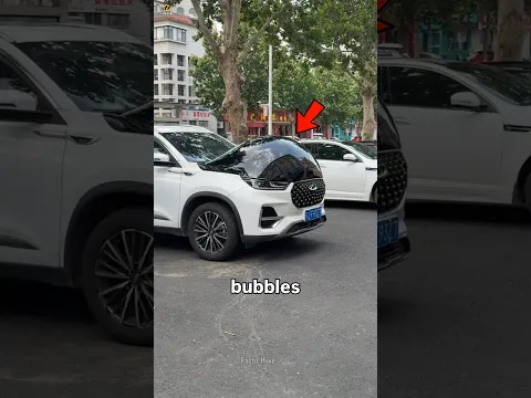 Never pop this car bubble